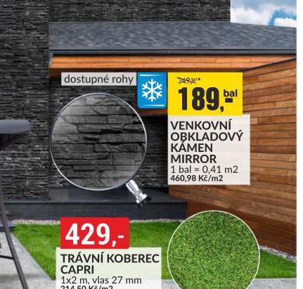 VENKOVN OBKLAD KMEN MIRROR