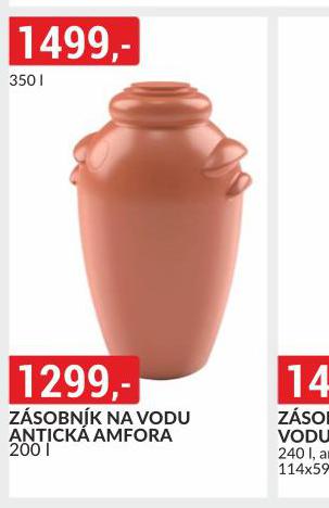 ZSOBNK NA VODU ANTICK AMFORA