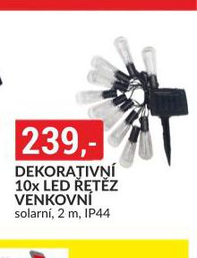 DEKORATIVN 10x LED ETZ VENKOVN