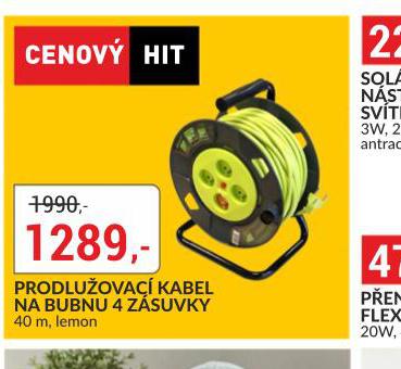 PRODLUOVAC KABEL NA BUBNU