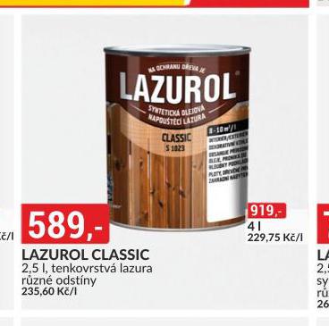 LAZUROL CLASSIC