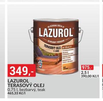 LAZUROL TERASOV OLEJ