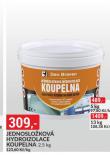 JEDNOSLOKOV HYDROIZOLACE KOUPELNA