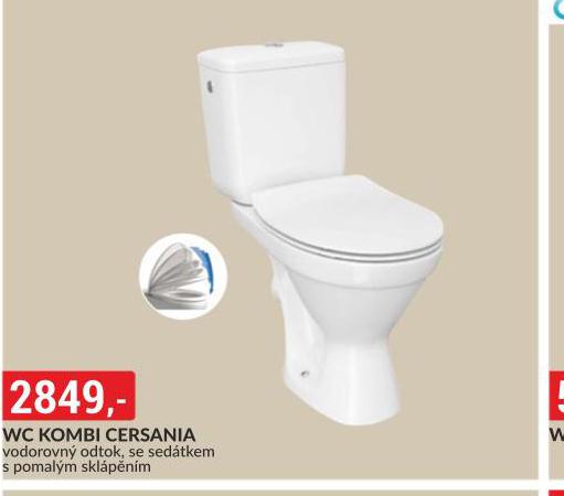 WC KOMBI CERSANIA
