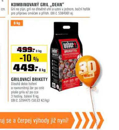 GRILOVAC BRIKETY
