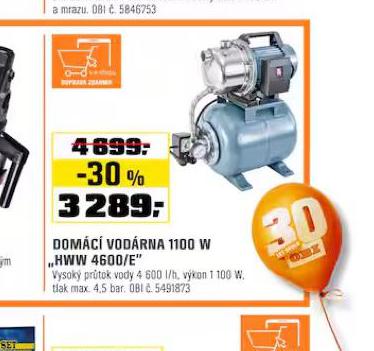 DOMC VODRNA 1100 W