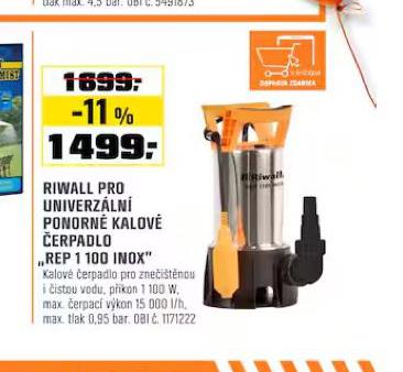 RIWALL PRO UNIVERZLN PONORN KALOV ERPADLO