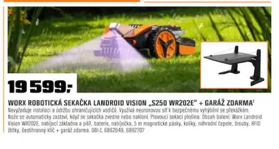 WORX ROBOTICK SEKAKA