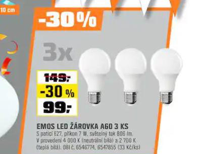 EMOS LED ROVKA