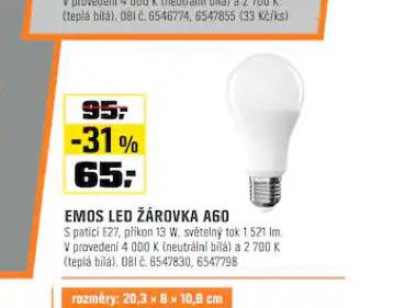 EMOS LED ROVKA