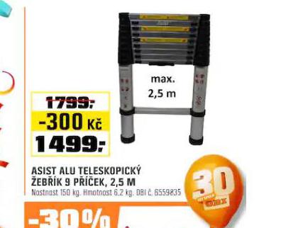 ASIST ALU TELESKOPICK EBK