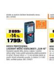 BOSCH PROFESSIONAL LASEROVÝ MĚŘIČ VZDÁLENOSTI