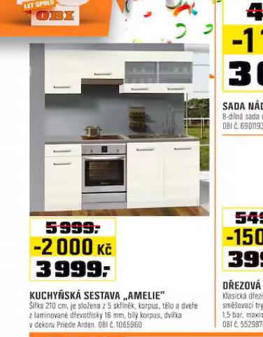 KUCHYSK SESTAVA AMELIE