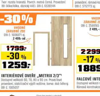 INTERIROV DVEE METRIX 2/3