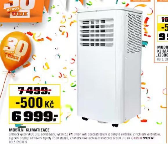 MOBILN KLIMATIZACE