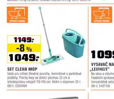 SET CLEAN MOP
