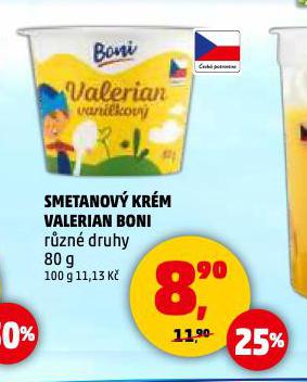 SMETANOV KRM VALERIAN BONI