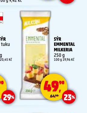 SR EMMENTAL MILKERIA