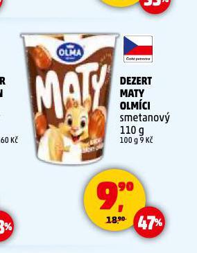 DEZERT MATY OLMCI