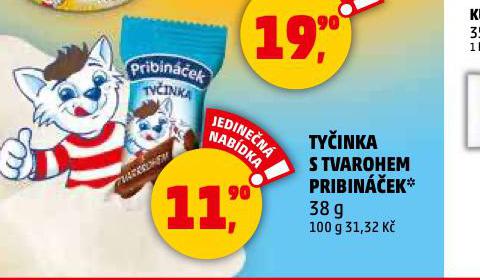 TYINKA S TVAROHEM PRIBINEK