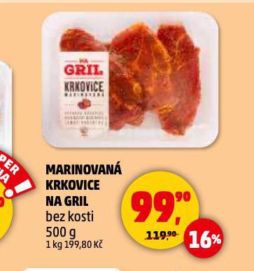MARINOVAN KRKOVICE NA GRIL