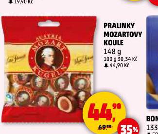 PRALINKY MOZARTOVY KOULE
