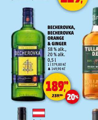 BECHEROVKA, BECHEROVKA ORANGE & GINGER