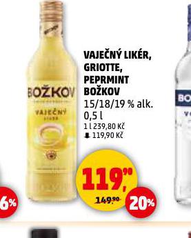 VAJEN LIKR, GRIOTTTE, PEPERMINT BOKOV