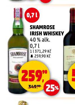 SHAMROSE IRISH WHISKEY