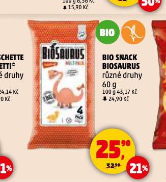 BIO SNACK BIOSAURUS