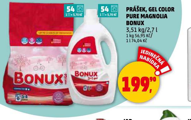 BONUX PRAC PROSTEDEK