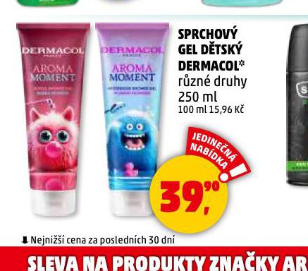 DERMACOL SPRCHOV GEL DTSK