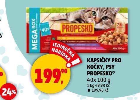 PROPESKO KAPSIKY PRO KOKY