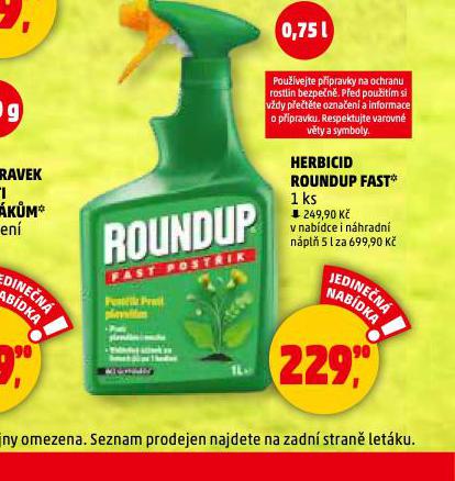 HERBICID ROUDOP FAST