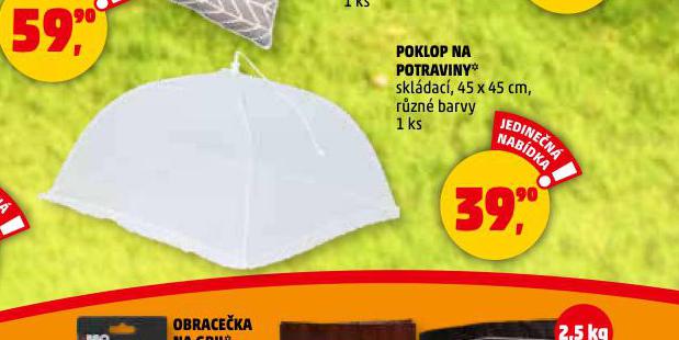 POKLOP NA POTRAVINY