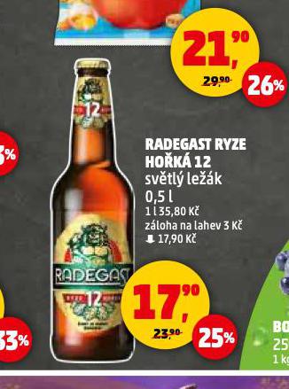 PIVO RADEGAST RYZE HOK 12