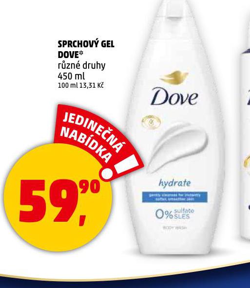 DOVE SPRCHOV GEL