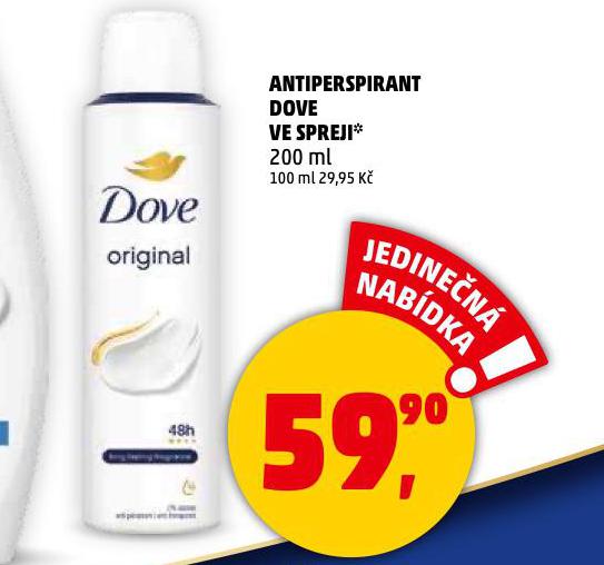 DOVE ANTIPERSPIRANT