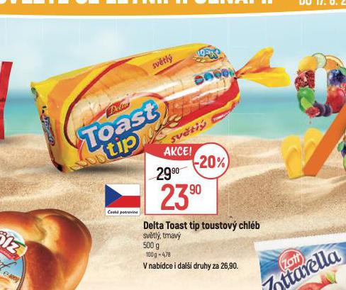 DELTA TOAST TIP TOUSTOV CHLB