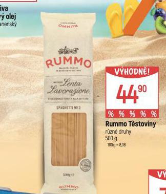 RUMMO TSTOVINY