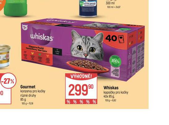 WHISKAS KAPSIKY PRO KOKY