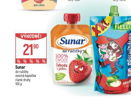 SUNAR DO RUIKY OVOCN KAPSIKA