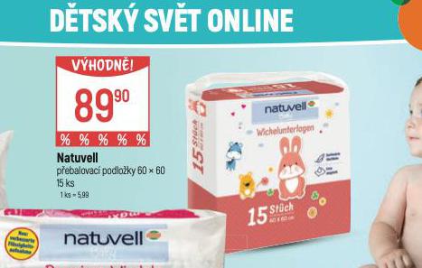 NATUVELL PEBALOVAC PODLOKY