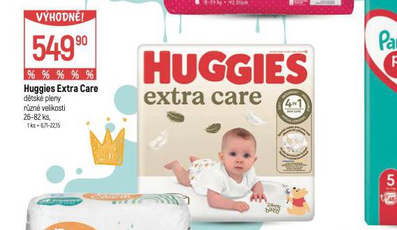 HUGGIES EXTRA CARE DTSK PLENY