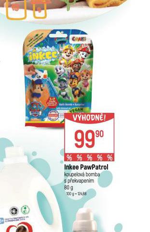 INKEE PAWPATROL KOUPELOV BOMBA