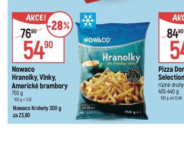 NOWACO HRANOLKY, VLNKY, AMERICK BRAMBORY
