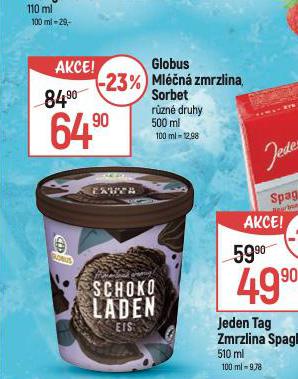 GLOBUS MLN ZMRZLINA SORBET