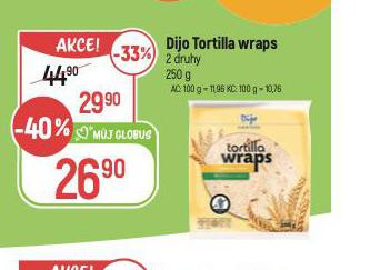 DIJO TORTILLA WRAPS