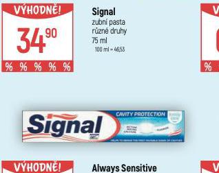 SIGNAL ZUBN PASTA