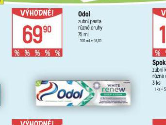 ODOL ZUBN PASTA